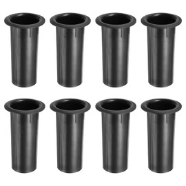 sourcing map 6 Pcs Speaker Cabinet Port Tube, 2 x 5 Inch Speaker Port Tube for Bass-Reflex, Bass Woofer, DIY Speaker Projects, Bass Enhancement