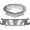 Pilot Rock Stainless Steel Firering with Drop-in-Grate - Made in