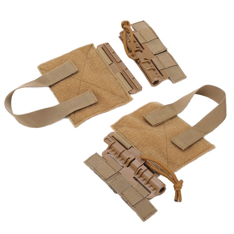 Keenso 2pcs Outdoor Quick Release Cummerbund MOLLE Removal Buckle Nylon