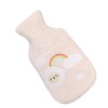 SOULONG 350ml Plush Hot Water Bag Cute Cartoon Hot Water