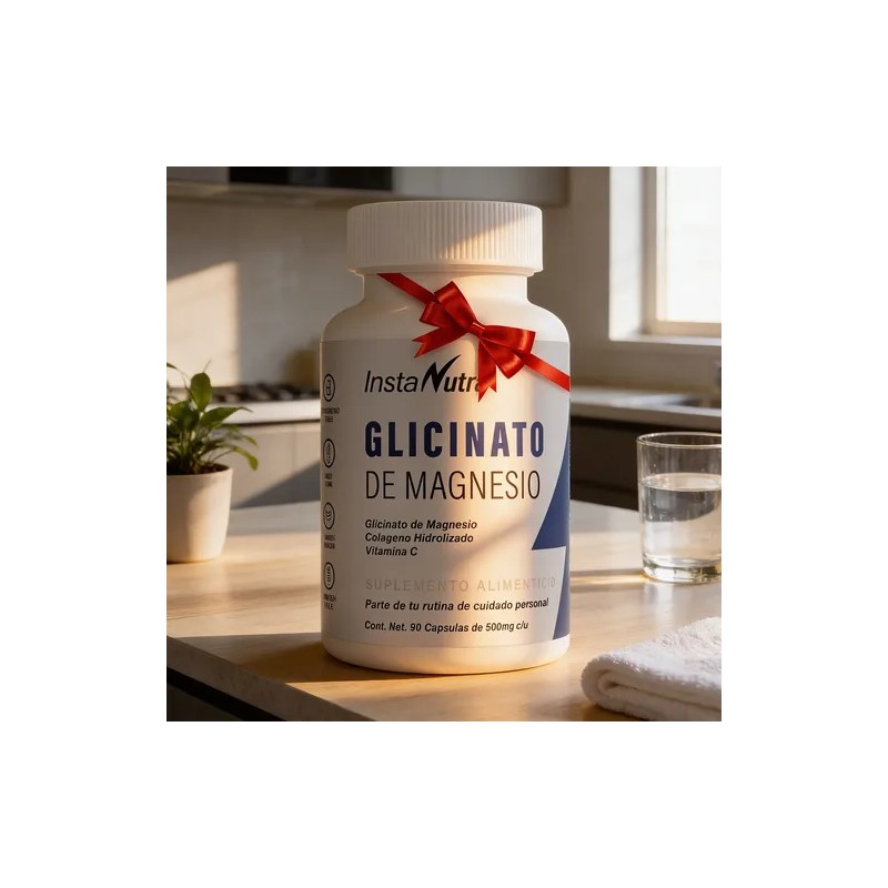 Glicinato Magnesio Colágeno Vitamina Cap