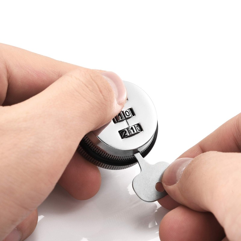 Kitmose 3 Pack Combination Cabinet Cam Lock Password Coded Lock