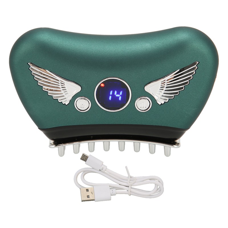 Electric Meridian Brush 16 Levels Hot Compress Microcurrent Rechargeable Sculpting