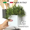 KalaMitica - Magnetischer Würfel 9,5 cm - Eisgrau - Magnetischer