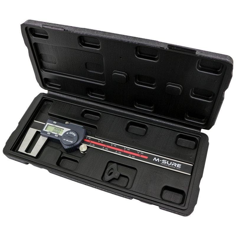 M-SURE MS-235-150 Digital Caliper Outside Groove 0-150mm (0-6 inch) MS-235