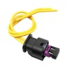 ATUOTPO 2-Way License Plate Light Connector Harness fit for Ram