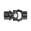 MDRIVEASY 3/4" Round x 3/4" Smooth Round Black Steering Shaft