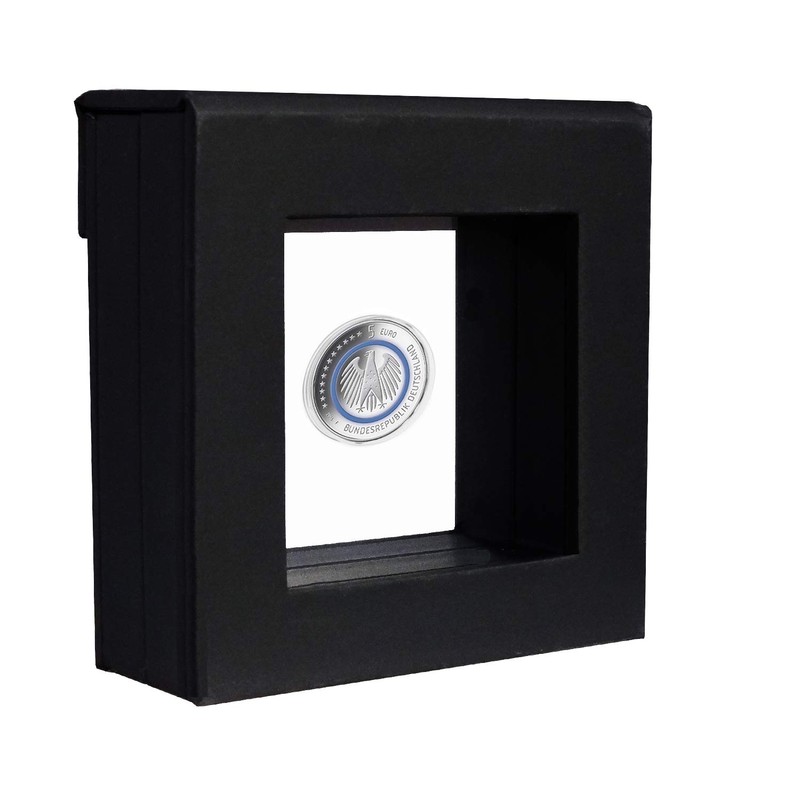 3-D-Schweberahmen schwarz, 8 cm