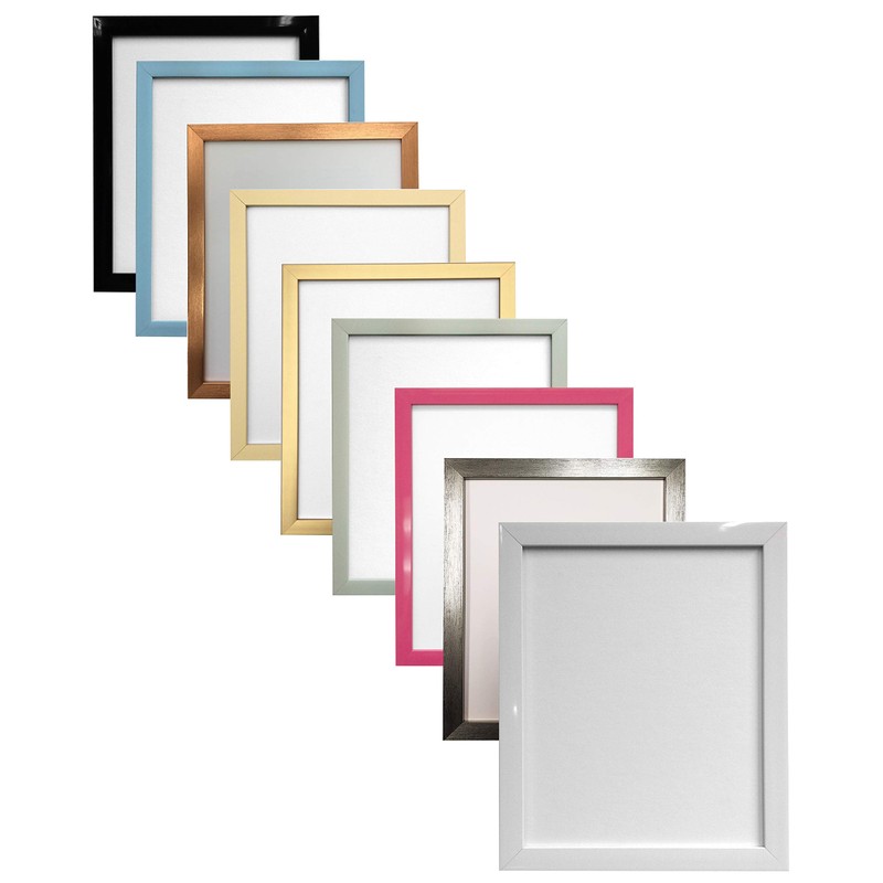 FRAMES BY POST 0.75 Inch Gloss Black Picture Photo Frame