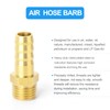 ERGAOBOY 5pcs 25mm OD Barb to 1" BSP Male Brass