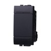 Unipolar Power Inverter 1P 1M 16A Compatible with Bticino Living Light 1 Seater/Module (Pack of 1, Black)
