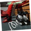 SUPVOX 1 Pair Waxed Hockey Sports Shoelaces Durable Flat Laces