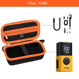 Aproca Portable Hard Storage Case, for AstroAI L7 Tire Inflator Portable Air Compressor and Accessories (Case Only)