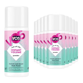 VO5 Hair Styling Powder Full of Life Instant Volume and Matt Finish Natural-Looking Volume to Fine, Flat Hair, Lightweight Formula and Perfect for Fine Hair and All Hair Lengths, 7g (Buy 10)
