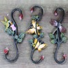 LFWATAXY 3PCS Cast Iron Plant S Hangers, Decorative S Hook