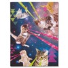 American Greetings Funny Blank Card (Outer Space Laser Cats)