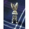Solid Silver Handmade Rabbit pendant - 20 grams 999 Fine
