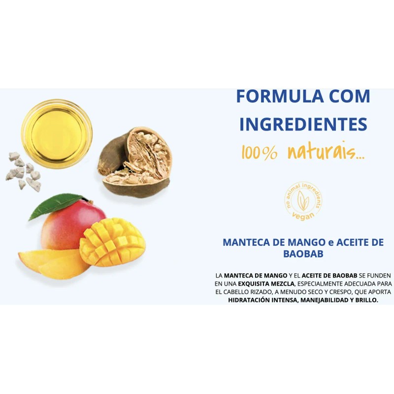 Yellow Curls Acondicionador | 500 ml | Hidratación Anti-Frizz para