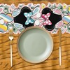 Easter Table Runner Cartoon Mouse He is Risen Kitchen Dining
