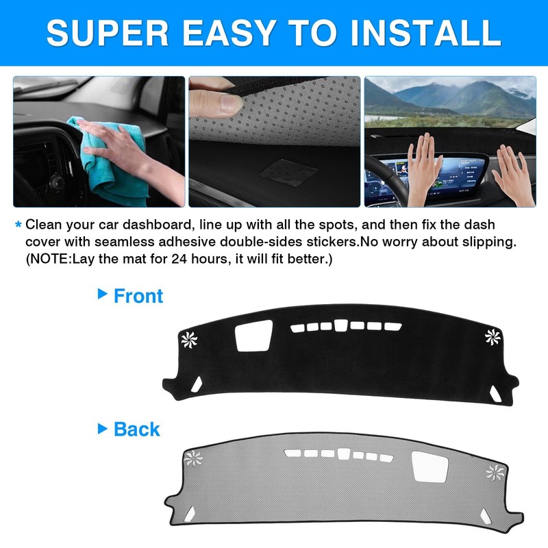 Autorder Dashboard Cover Mat for 2024 2025 2026 Buick Envision