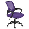 Topeakmart Mesh Desk Chairs with Wheels & Armrest, Adjustable Ergonomic