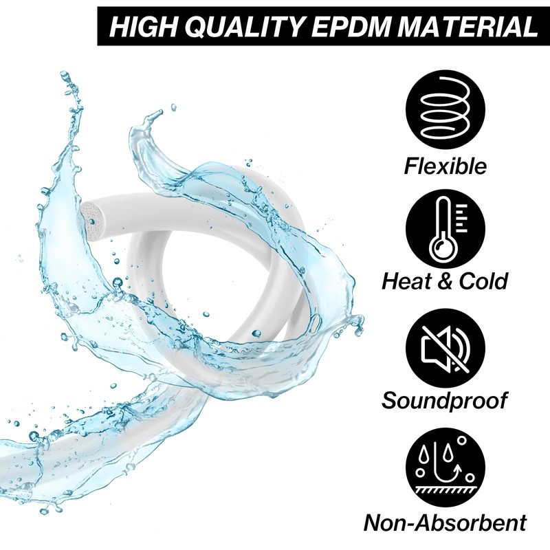 1/4'' Diameter Backer Rod EPDM Rubber Foam Caulk Filler Weather