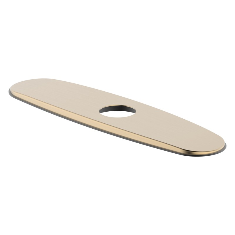 Derengge RP-1105-BG 8 Inch Faucet Deck Plate Kitchen Escutcheon Hole