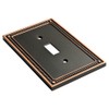 Franklin Brass W35058-VBC-C Classic Beaded single Toggle Switch Wall Plate
