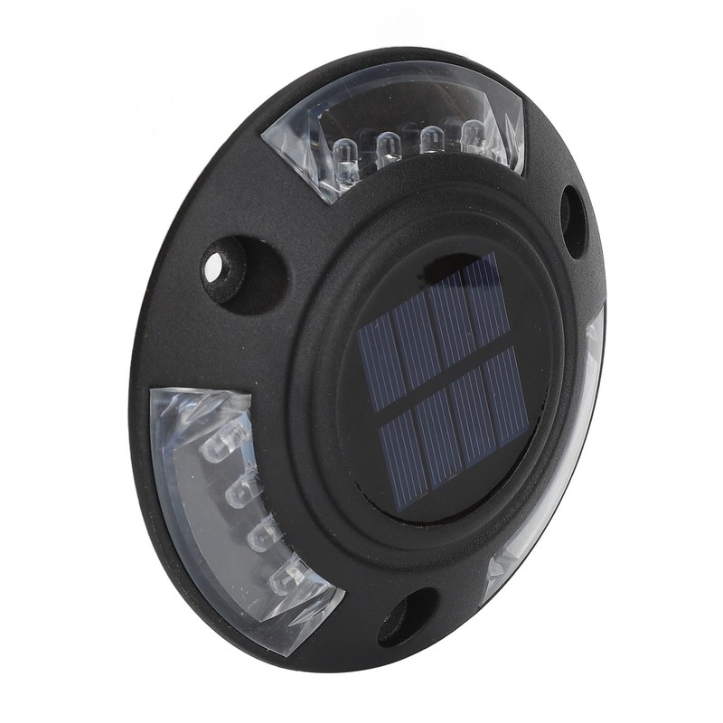 Solar Dock Light 12 LEDs Solar Driveway Light IP68 Waterproof