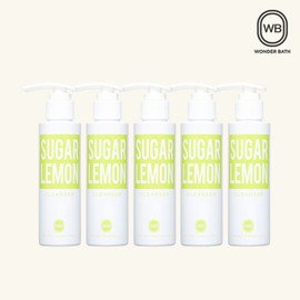 Wonderbath (현대홈쇼핑)원더바스 레몬청 클렌저 슈가레몬 120ml 5개 (Wonderbath) Lemon Syrup Cleanser Sugar Lemon 120ml 5pcs