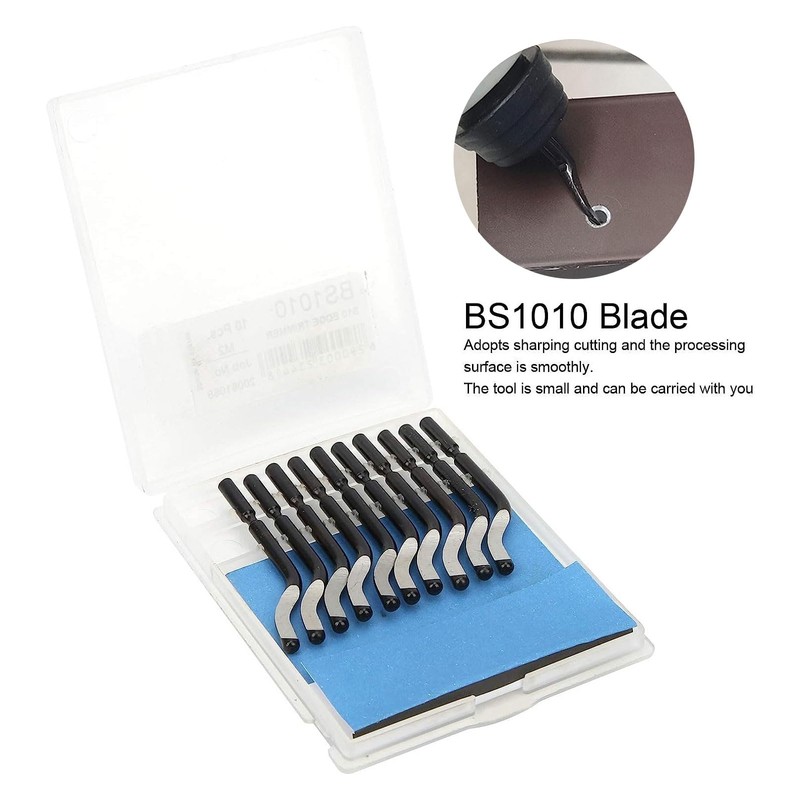 Deburring Tool, Universal Replacement Blades, Pack of 20 Metal Deburring