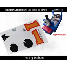 Toy Restore Replacement Stickers Fits Little Tikes Thomas The Tank Train Bed