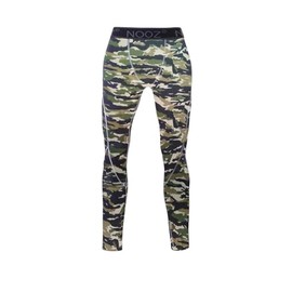 Men's Compression Baselayer Tights - Black, Size X-Large, Athletic Fitness-Oriented Pants for Adult Males (US, Alpha, Large, Regular, Regular, Green Camo)