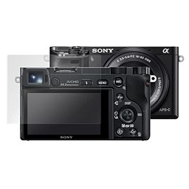 OverLay Brilliant 9H O9HBALPHA6000/12 PET Film, Tempered Glass Hardness, 9H High Hardness, For α6500, α6400, α6300, α6000, α5100, Made in Japan, Glossy LCD Protective Film