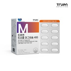 트루엔 트리플 마그네슘 400 60정 Trueen Triple Magnesium 400 60 Tablets