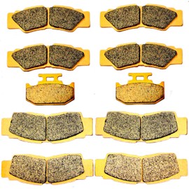 MC Brake Pads for Yamaha YXZ1000R YXZ 1000 R SE SS 2016 2017 2018 2019 2020 2021 2022 2023 2024 FA676 FA677 FA497 Parking Brakes Front Rear Copper Sintered MC676F677R