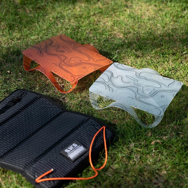1/2 Pcs Outdoor Card Shape Cutting Board Folding Table Vegetable