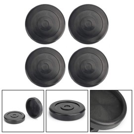 Topteng ROUND Rubber Arm Pads For BENDPAK lift DANMAR Lift SET OF 4 HD slip on, for 2 POST LIFTS AS WELL AS YOUR ROLLING/BRIDGE JACK PADS ON MANY 4 POST LIFTS