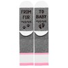 From Fur Mama To Baby Mama Socks,Women Pregnancy Announcement Socks,Mothers