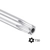 sourcing map T30 Tamper Proof Torx Star Key L-Shape 6.3
