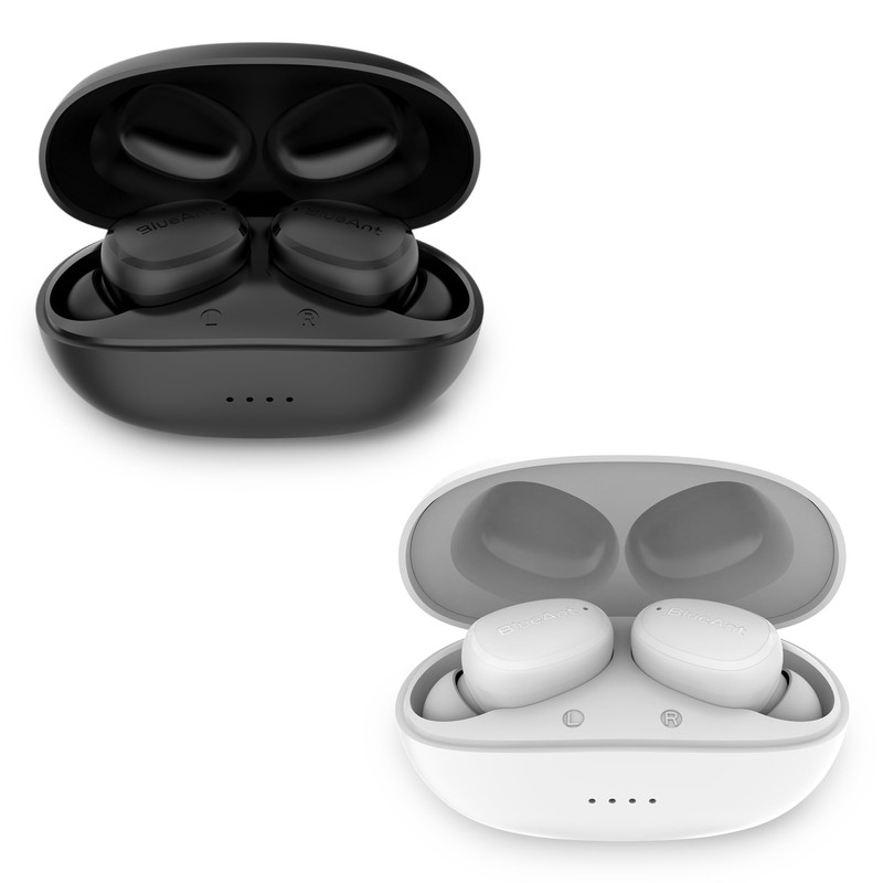 BlueAnt Pump Air Nano True Wireless Earbuds, Bluetooth 5.3, 20