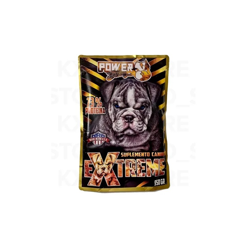 Power Bully Sumplemento Canino 950g 73% Proteina P/ Cachorro