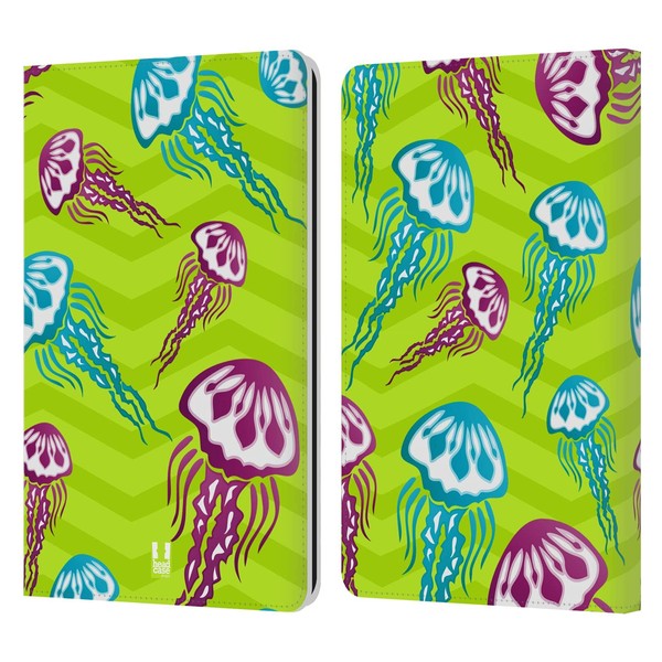 Head Case Designs Jellyfish Sea Prints Leather Book Wallet Case