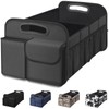Femuar Car Trunk Organizer, Car Storage Organizer with Large Capacity