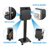 Pochar Suggestion Box with Stand, Floor Standing Offering Box, Upgraded