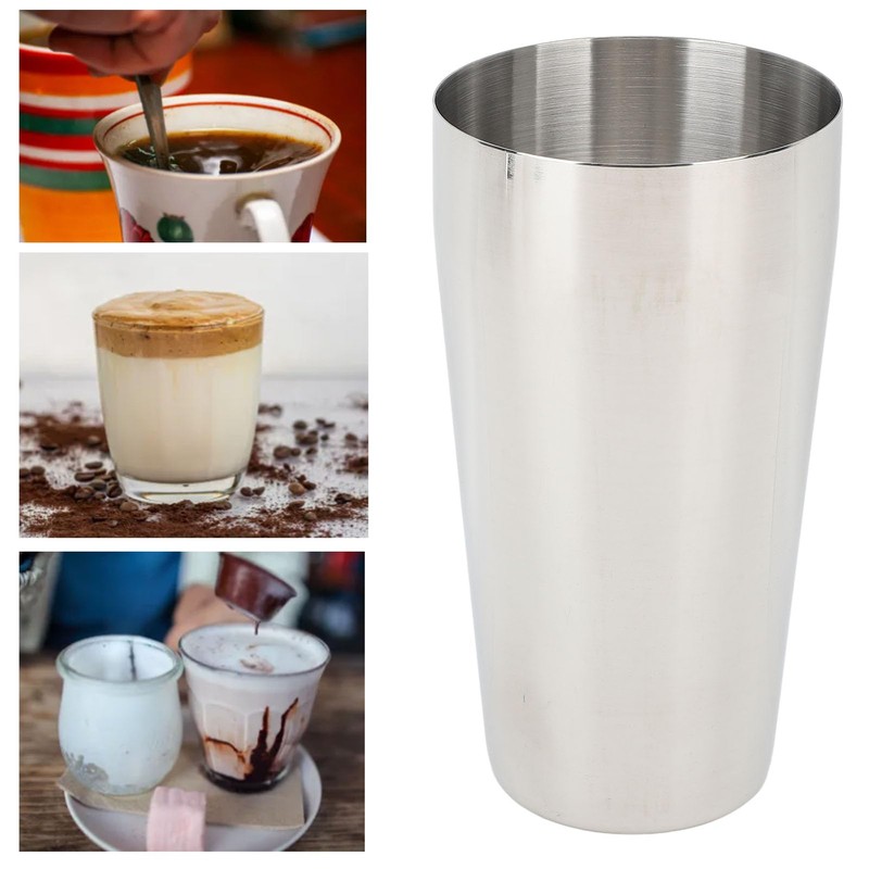 Large Capacity Milkshake Cup 304 Stainless Steel, Resistant, Portable for