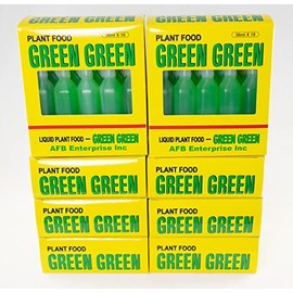 80 Bottles All Purpose Liquid Green Green Lucky Bamboo Plant Food & Fertilizer (80 GG)