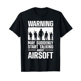 Funny Airsoft Art For Men Women Tactical Airsoft Gun Airsoft T-Shirt