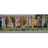 Open Flag (red/Yellow) 15ft Feather Banner Swooper Flag Kit |