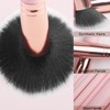 Real Perfection Makeup Brush Set 16 Pcs with 1 Eyebrow